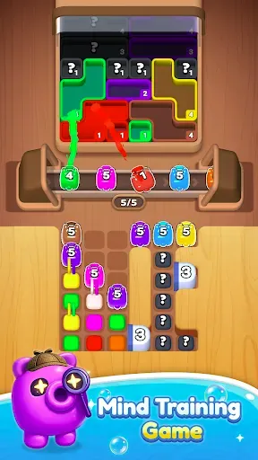 Скриншот 5 — Liquid Jam - Block Puzzle