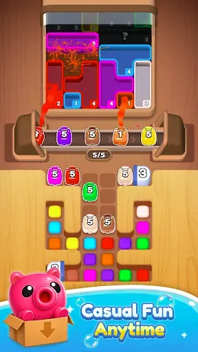 Скриншот 6 — Liquid Jam - Block Puzzle