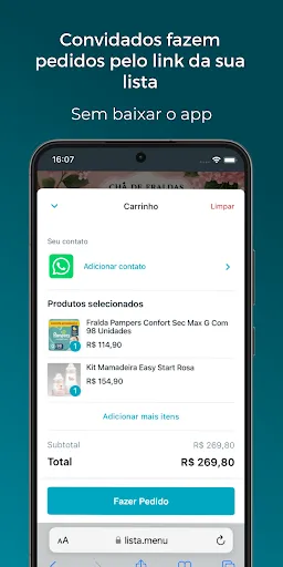 Скриншот 3 — ListaPresentes