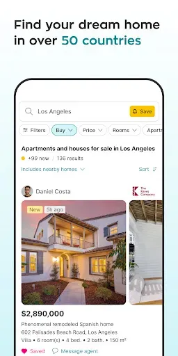 Скриншот 2 — Properstar: Buy & Rent Homes