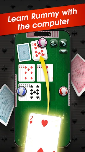 Скриншот 3 — Rummy - offline card game