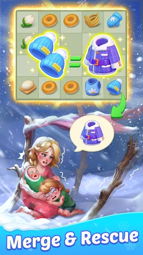 Скриншот 3 — Frost Valley™: Merge & Story