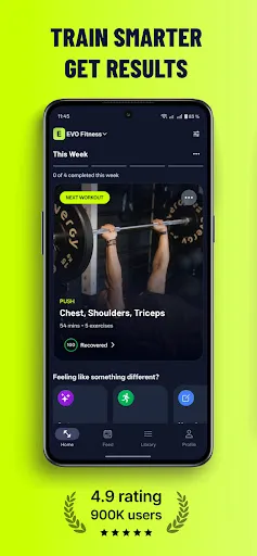Скриншот 1 — Gravl: Personal Trainer