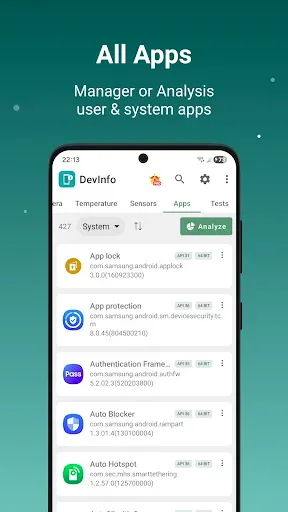 Скриншот 4 — информация об устройстве