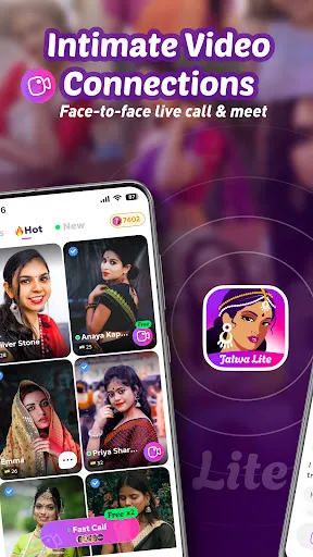 Скриншот 1 — Jalwa lite-Indian Video Chat