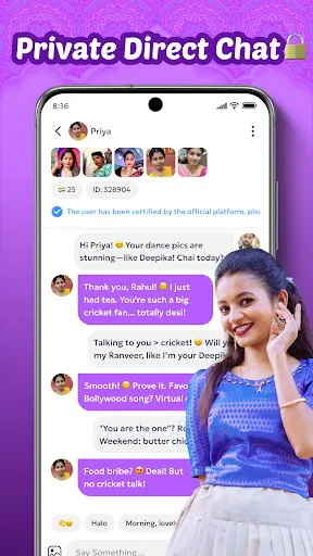 Скриншот 6 — Jalwa lite-Indian Video Chat