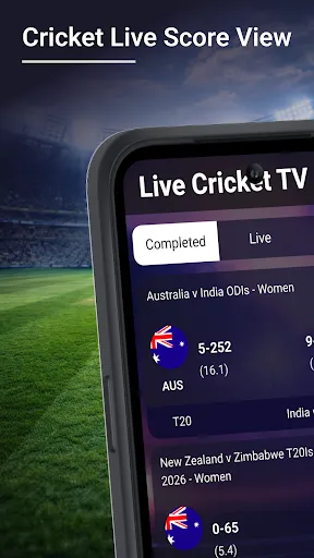 Скриншот 1 — Live Cricket TV HD Streaming