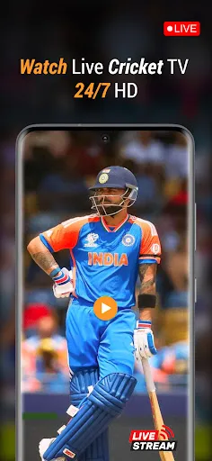 Скриншот 2 — Live Cricket TV HD
