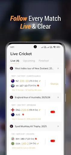 Скриншот 4 — Live Cricket TV HD