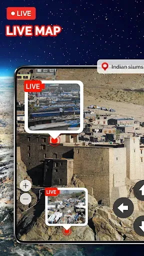 Скриншот 5 — Спутник Камера Онлайн 3D