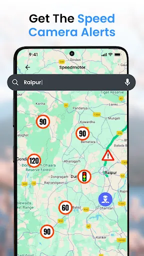 Скриншот 2 — Live Earth Map & GPS Tracker