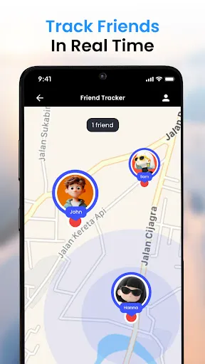 Скриншот 4 — Live Earth Map & GPS Tracker