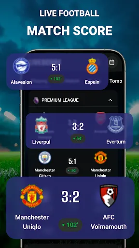 Скриншот 1 — Live Football TV HD Streaming