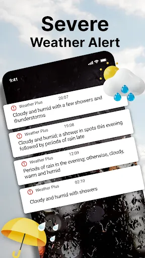Скриншот 3 — WeatherPlus: Radar&Air Quality