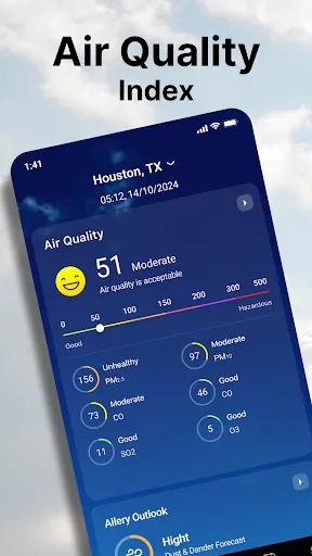 Скриншот 6 — WeatherPlus: Radar&Air Quality