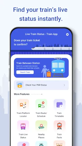Скриншот 2 — Live Train Status - Train App