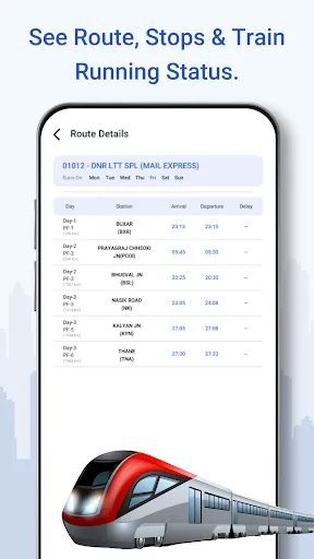Скриншот 4 — Live Train Status - Train App