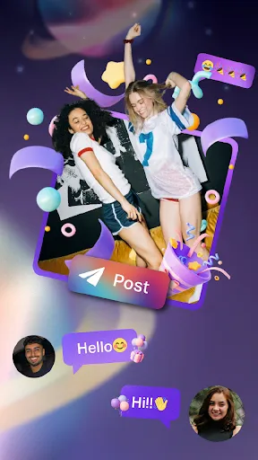 Скриншот 1 — SoulChill - Voice Chat & Party