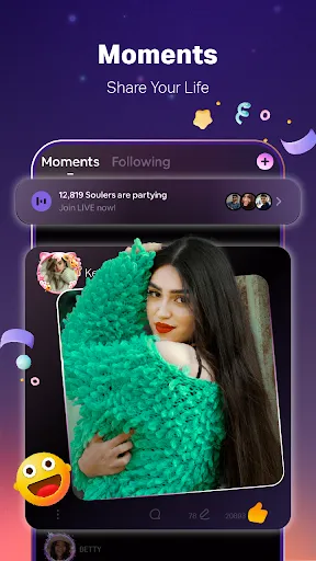 Скриншот 3 — SoulChill - Voice Chat & Party