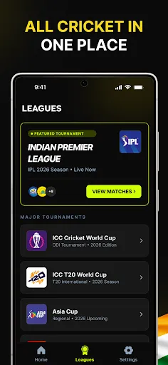 Скриншот 2 — Live Cricket App: IPL Scores