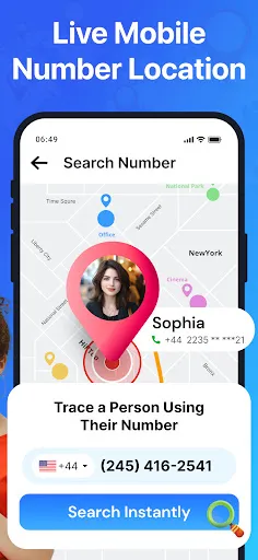 Скриншот 3 — Number Locator: Call Location