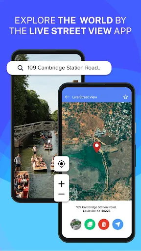 Скриншот 1 — Street View Live Map Satellite