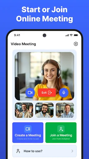 Скриншот 2 — Meeting - Video Meeting