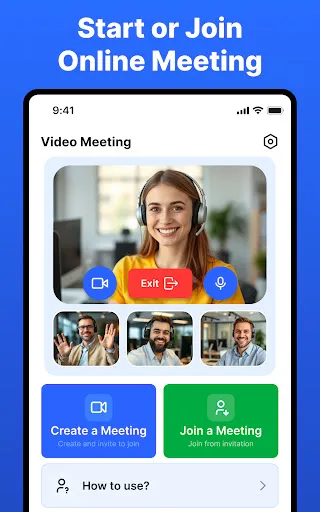 Скриншот 7 — Meeting - Video Meeting