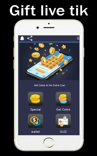 Скриншот 2 — Get Coins for TIK Live Video