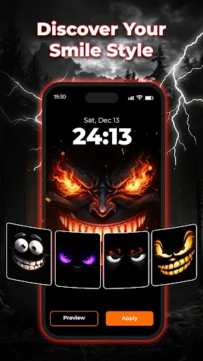 Скриншот 3 — Smile Fun Silly Live Wallpaper