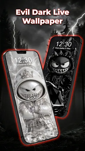 Скриншот 8 — Smile Fun Silly Live Wallpaper