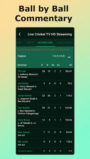 Скриншот 4 — Live Cricket TV HD Streaming