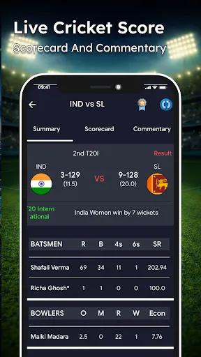 Скриншот 3 — Live Cricket TV HD Streaming