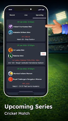 Скриншот 4 — Live Cricket TV HD Streaming