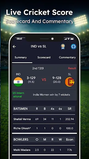 Скриншот 8 — Live Cricket TV HD Streaming