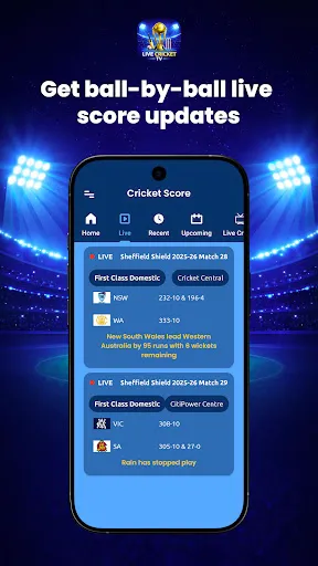 Скриншот 7 — Live Cricket TV HD – Streaming