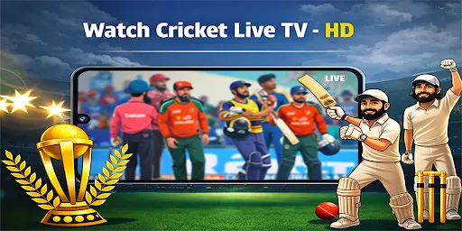 Скриншот 1 — Live Cricket TV Streaming