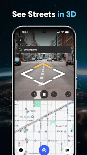 Скриншот 2 — Live Earth Map & Street Viewer