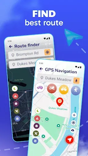 Скриншот 5 — Живая карта Земли 3D-GPS карты