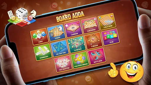 Скриншот 1 — Board Adda: Ludo Carrom Chess