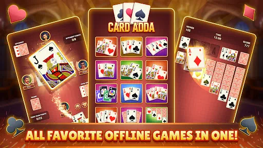 Скриншот 2 — Card Adda Callbreak Hearts 29
