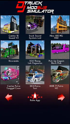 Скриншот 4 — DJ Truck Mod Bus Simulator