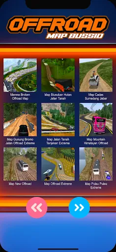 Скриншот 2 — Offroad Map Bussid