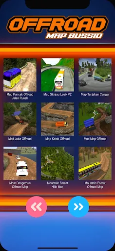 Скриншот 3 — Offroad Map Bussid