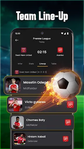Скриншот 5 — Live Score - Football Updates