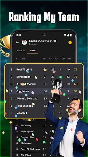 Скриншот 6 — Live Score - Football Updates