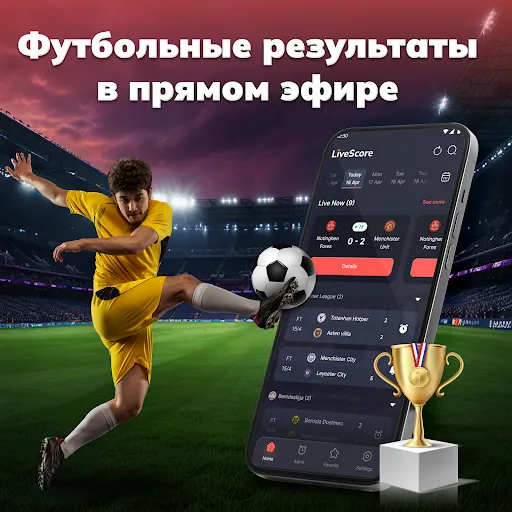 Скриншот 1 — MatchLive: Счёты онлайн