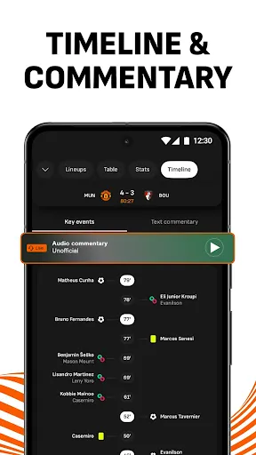 Скриншот 5 — LiveScore: Live Sports Scores