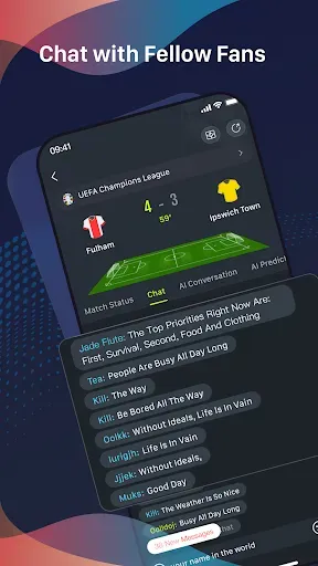 Скриншот 3 — TuSport: Live Scores & AI Tips
