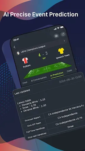 Скриншот 4 — TuSport: Live Scores & AI Tips